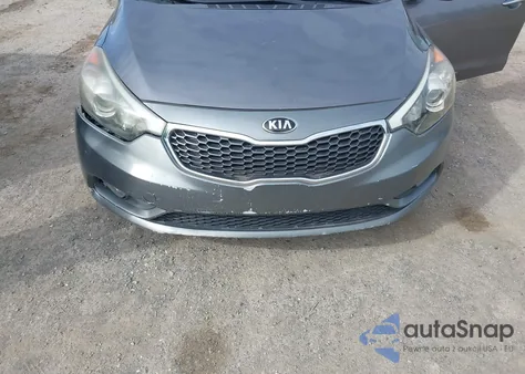 2016 Kia Forte Ex из США, поврежденный, VIN KNAFX4A81G5483574